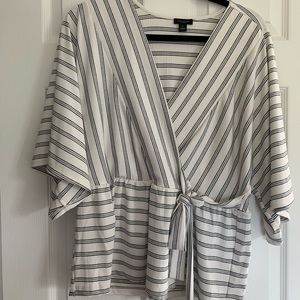 Ann Taylor Wrap Top